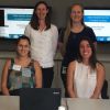 Tracy and Heidi with dietetic students