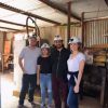 Dental students checking out local  mine